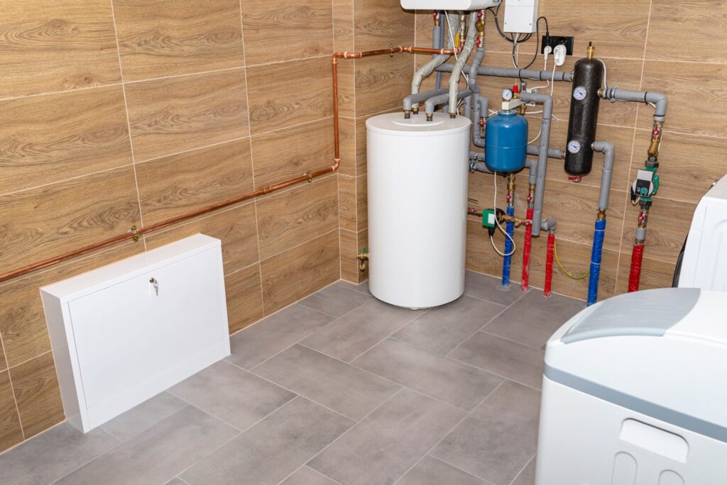 Residential water heater and plumbing system installed in Newnan